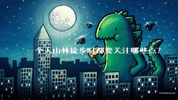 一个人山林徒步时都要关注哪些点？